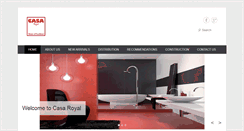 Desktop Screenshot of casaroyalgroup.com